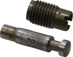 Roper Whitney - 1/4" Round Punch & Die Set - 1-3/4" Deep, for Use with Roper Whitney #5 Set (MSC #09271024) - Apex Tool & Supply