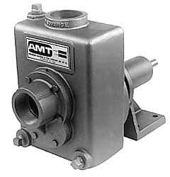 American Machine & Tool - 2 Inch Outlet, Cast Iron, Pedestal Mount Pump - F.G. Casing Seal, Pedestal Pump - Apex Tool & Supply