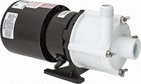 Little Giant Pumps - 1/12 HP, 23.7 Shut Off Feet, Magnetic Drive Pump - 3250 RPM, 1 Phase, 60 Hz - Apex Tool & Supply