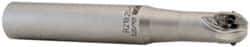 Seco - 1-1/4" Cut Diam, 1.1" Max Depth of Cut, 1-1/4" Shank Diam, 6.21" OAL, Indexable Ball Nose End Mill - 3-1/2" Head Length, Straight Shank, R218.20 Toolholder, 218.20-160.R Insert - Apex Tool & Supply