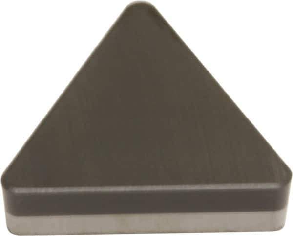 Sumitomo - TBGE520.5 Grade BN2000 PCBN Turning Insert - Uncoated, 60° Triangle, 5/32" Inscr Circle, 1/16" Thick, 0.0078" Corner Radius - Apex Tool & Supply