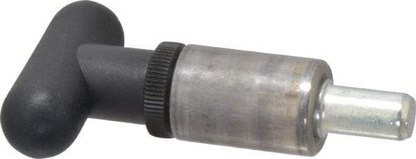 Gibraltar - 1/2" Pin Diam, 7/8" Usable Length, T Handle Quick Release Pin - 1-1/2" OAL, Plastic Handle - Apex Tool & Supply