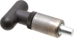 Gibraltar - 1/2" Pin Diam, 0.61" Usable Length, T Handle Quick Release Pin - 3-3/4" OAL, Plastic Handle - Apex Tool & Supply