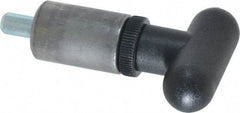 Gibraltar - 3/8" Pin Diam, 0.6" Usable Length, T Handle Quick Release Pin - 3-3/4" OAL, Plastic Handle - Apex Tool & Supply