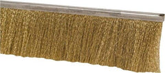 PRO-SOURCE - 5/16" Back Strip Brush Width, Stainless Steel Back Strip Brush - 3" Bristle Length, Stainless Steel, 36" OAL - Apex Tool & Supply