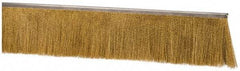 PRO-SOURCE - 5/16" Back Strip Brush Width, Stainless Steel Back Strip Brush - 4" Bristle Length, Stainless Steel, 36" OAL - Apex Tool & Supply
