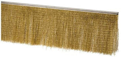 PRO-SOURCE - 5/16" Back Strip Brush Width, Stainless Steel Back Strip Brush - 6" Bristle Length, Stainless Steel, 36" OAL - Apex Tool & Supply