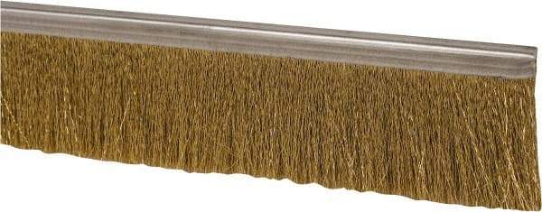 PRO-SOURCE - 5/16" Back Strip Brush Width, Stainless Steel Back Strip Brush - 2" Bristle Length, Stainless Steel, 72" OAL - Apex Tool & Supply