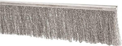 PRO-SOURCE - 5/16" Back Strip Brush Width, Stainless Steel Back Strip Brush - 3" Bristle Length, Stainless Steel, 72" OAL - Apex Tool & Supply