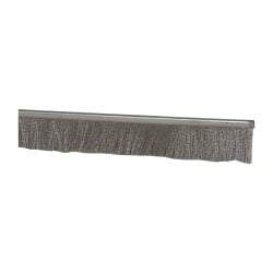 PRO-SOURCE - 1/2" Back Strip Brush Width, Stainless Steel Back Strip Brush - 1" Bristle Length, Stainless Steel, 36" OAL - Apex Tool & Supply