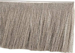 PRO-SOURCE - 1/2" Back Strip Brush Width, Stainless Steel Back Strip Brush - 6" Bristle Length, Stainless Steel, 36" OAL - Apex Tool & Supply