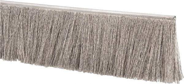 PRO-SOURCE - 1/2" Back Strip Brush Width, Stainless Steel Back Strip Brush - 3" Bristle Length, Stainless Steel, 72" OAL - Apex Tool & Supply