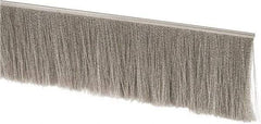PRO-SOURCE - 1/2" Back Strip Brush Width, Stainless Steel Back Strip Brush - 4" Bristle Length, Stainless Steel, 72" OAL - Apex Tool & Supply