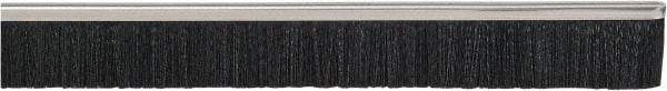 PRO-SOURCE - 1/2" Back Strip Brush Width, Stainless Steel Back Strip Brush - 1" Bristle Length, Nylon, 36" OAL - Apex Tool & Supply