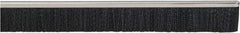 PRO-SOURCE - 1/2" Back Strip Brush Width, Stainless Steel Back Strip Brush - 1" Bristle Length, Nylon, 36" OAL - Apex Tool & Supply