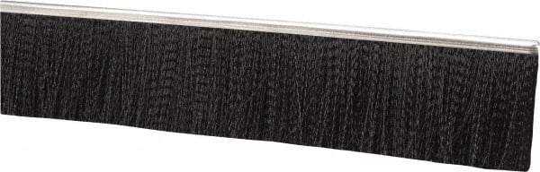 PRO-SOURCE - 1/2" Back Strip Brush Width, Stainless Steel Back Strip Brush - 2" Bristle Length, Nylon, 36" OAL - Apex Tool & Supply