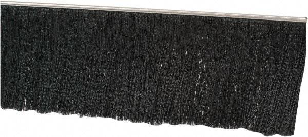 PRO-SOURCE - 1/2" Back Strip Brush Width, Stainless Steel Back Strip Brush - 6" Bristle Length, Nylon, 36" OAL - Apex Tool & Supply