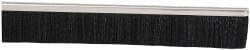 PRO-SOURCE - 1/2" Back Strip Brush Width, Stainless Steel Back Strip Brush - 1" Bristle Length, Nylon, 72" OAL - Apex Tool & Supply