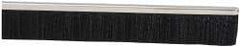 PRO-SOURCE - 1/2" Back Strip Brush Width, Stainless Steel Back Strip Brush - 2" Bristle Length, Nylon, 72" OAL - Apex Tool & Supply