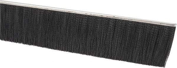 PRO-SOURCE - 1/2" Back Strip Brush Width, Stainless Steel Back Strip Brush - 3" Bristle Length, Nylon, 72" OAL - Apex Tool & Supply