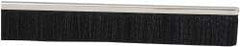 PRO-SOURCE - 5/16" Back Strip Brush Width, Stainless Steel Back Strip Brush - 2" Bristle Length, Nylon, 36" OAL - Apex Tool & Supply