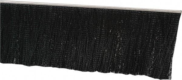 PRO-SOURCE - 5/16" Back Strip Brush Width, Stainless Steel Back Strip Brush - 6" Bristle Length, Nylon, 36" OAL - Apex Tool & Supply