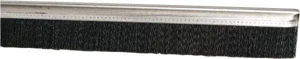 PRO-SOURCE - 5/16" Back Strip Brush Width, Stainless Steel Back Strip Brush - 1" Bristle Length, Nylon, 72" OAL - Apex Tool & Supply