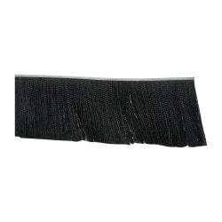 PRO-SOURCE - 1/2" Back Strip Brush Width, Metal Black Nylon Strip Brush - 6" Bristle Length, Nylon, 36" OAL - Apex Tool & Supply