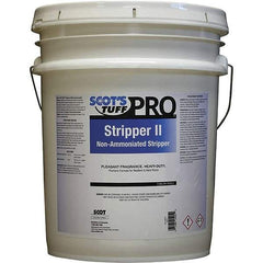 Scot's Tuff - 5 Gal Pail Stripper - Use on Metal Interlock Finishes, Polymer Finishes, Wax Finishes - Apex Tool & Supply