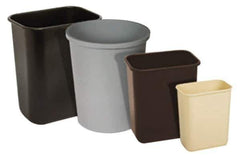 Continental - 14 Qt Blue Rectangle Recycling Container - Polyethylene - Apex Tool & Supply