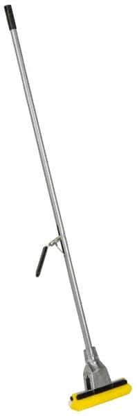 PRO-SOURCE - Oceanic Sponge Mop - 9" Head Length, Steel Handle - Apex Tool & Supply