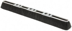 PRO-SOURCE - 36" Rough Surface Polypropylene Push Broom - 3" Bristle Length, Metal Block, Bolt-On Handle Connection - Apex Tool & Supply
