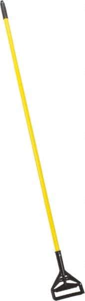PRO-SOURCE - 60" Fiberglass Quick Connect Mop Handle - Polypropylene Connector, Use with Wet Mops - Apex Tool & Supply