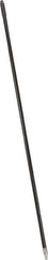 PRO-SOURCE - 60 x 15/16" Metal Handle for Push Brooms - Threaded Connection, Silver - Apex Tool & Supply