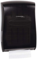 Kimberly-Clark Professional - Hands Free, Plastic Paper Towel Dispenser - 18.88" High x 13-1/4" Wide x 5.88" Deep, 2-1/2 Sleeves, Smoke (Color) - Apex Tool & Supply