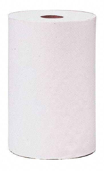 Scott - Hard Roll of 1 Ply White Paper Towels - 8" Wide, 800' Roll Length - Apex Tool & Supply