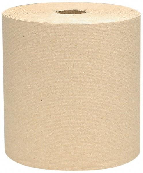 Scott - Hard Roll of 1 Ply Natural Paper Towels - 8" Wide, 800' Roll Length - Apex Tool & Supply