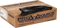 PRO-SOURCE - 1 mil Thick, Heavy-Duty Trash Bags - 43" Wide x 48" High, Black - Apex Tool & Supply