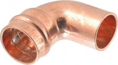 B&K Mueller - 1/2" Copper Pipe 90° Street Elbow - C x Ftg, Presoldered - Apex Tool & Supply