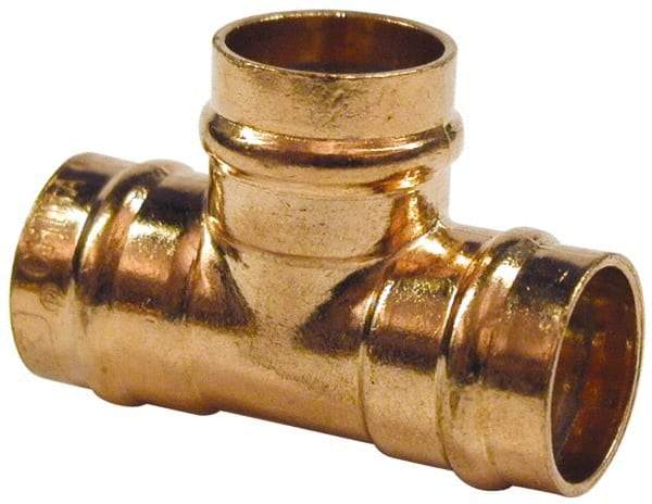 B&K Mueller - 1" Copper Pipe Tee - C x C x C, Presoldered - Apex Tool & Supply
