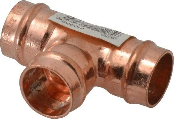 B&K Mueller - 1/2" Copper Pipe Tee - C x C x C, Presoldered - Apex Tool & Supply