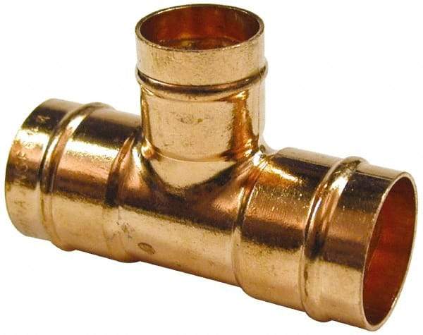 B&K Mueller - 1 x 1 x 3/4" Copper Pipe Tee - C x C x C, Presoldered - Apex Tool & Supply