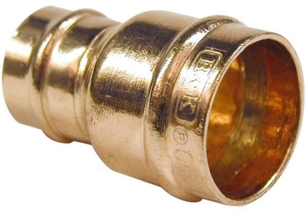 B&K Mueller - 1 x 3/4" Copper Pipe Reducer Coupling - C x C, Presoldered - Apex Tool & Supply