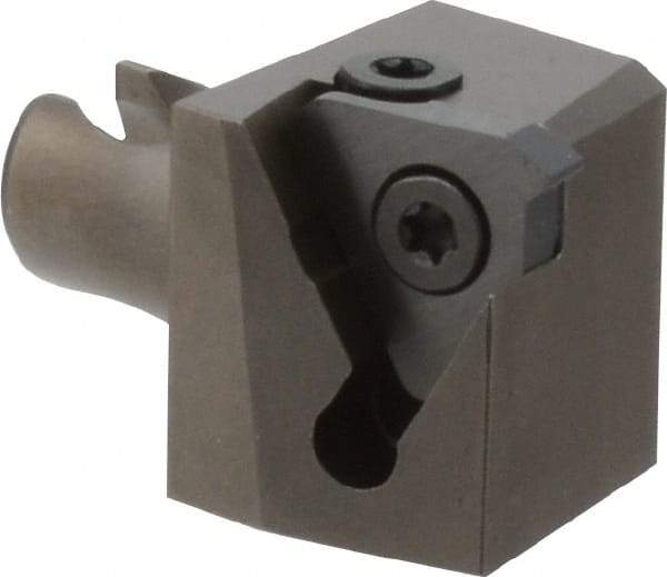 Kennametal - Insert Style LT 16ER, 20mm Head Length, Right Hand Cut, External Modular Threading Cutting Unit Head - System Size KM16, 10mm Center to Cutting Edge, Series LT Threading - Apex Tool & Supply