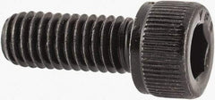 Value Collection - #10-32 UNF Hex Socket Drive, Socket Cap Screw - Alloy Steel, Black Oxide Finish, Fully Threaded, 1/2" Length Under Head - Apex Tool & Supply