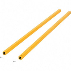 Vestil - 1-1/4" Long x 1-1/4" High, Steel Connection Tubing - Apex Tool & Supply