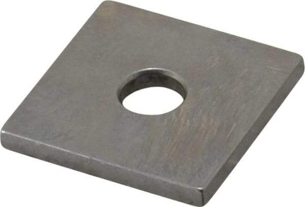 Mitutoyo - 0.106" Square Steel Gage Block - Accuracy Grade 0, Includes Certificate of Inspection - Apex Tool & Supply