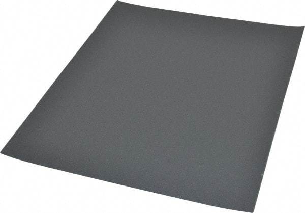 Norton - 280 Grit, Silicon Carbide Sanding Sheet - 11" Long x 9" Wide, Extra Fine Grade, B Weighted Paper Backing - Apex Tool & Supply
