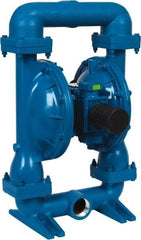 SandPIPER - 2" NPT, Metallic, Air Operated Diaphragm Pump - Buna Diaphragm, Aluminum Housing - Apex Tool & Supply