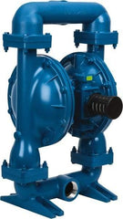 SandPIPER - 2" NPT, Metallic, Air Operated Diaphragm Pump - Santoprene Diaphragm, Aluminum Housing - Apex Tool & Supply